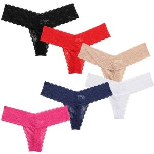 set 6 unids Thong panties sexi for women